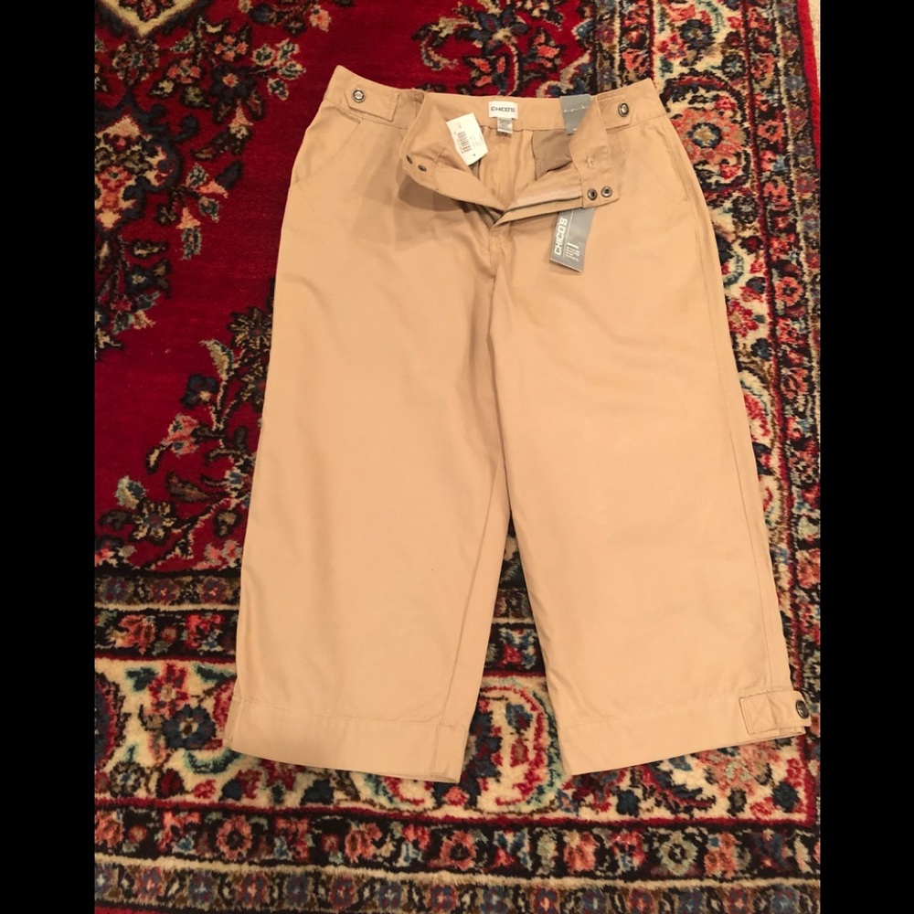 NWT Chico’s original crop pants!